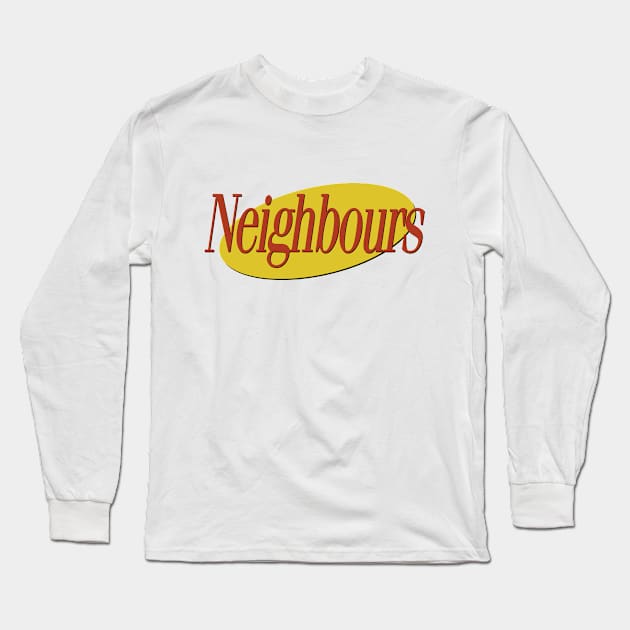 Neighbours Mashup Long Sleeve T-Shirt by karutees